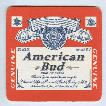 Budweiser   (USA) костер<br /> Страница Б<br />